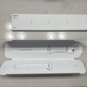Apple Watch 42mm White Sport Band